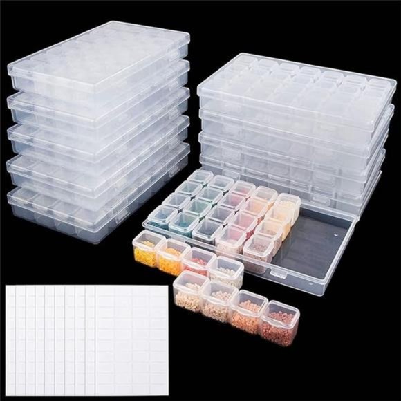 280 Slots Diamond Painting Storage Containers Diamond Accessories & Tools Boxes - Picture 6 of 8